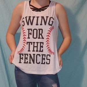 Cute softball tanktop